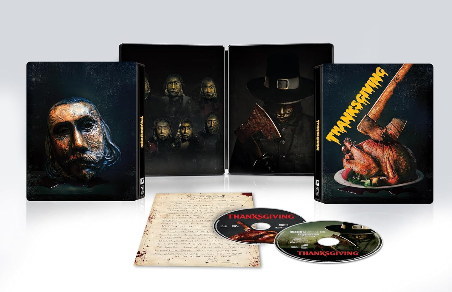 Thanksgiving SteelBook (4K Ultra HD + Blu-ray + Digital)