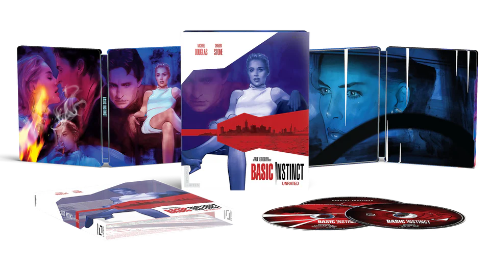 Basic Instinct - Limited Edition Steelbook (4K UHD + Blu-ray + Digital)