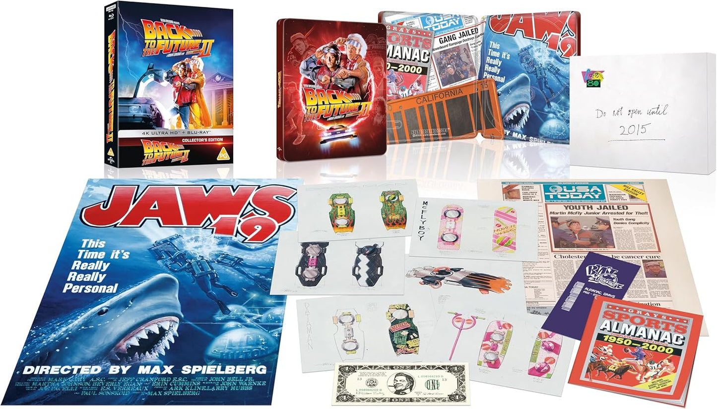 Back to the Future - Collector's Edition Complete Steelbook Collection (4K Ultra HD + Blu-ray)