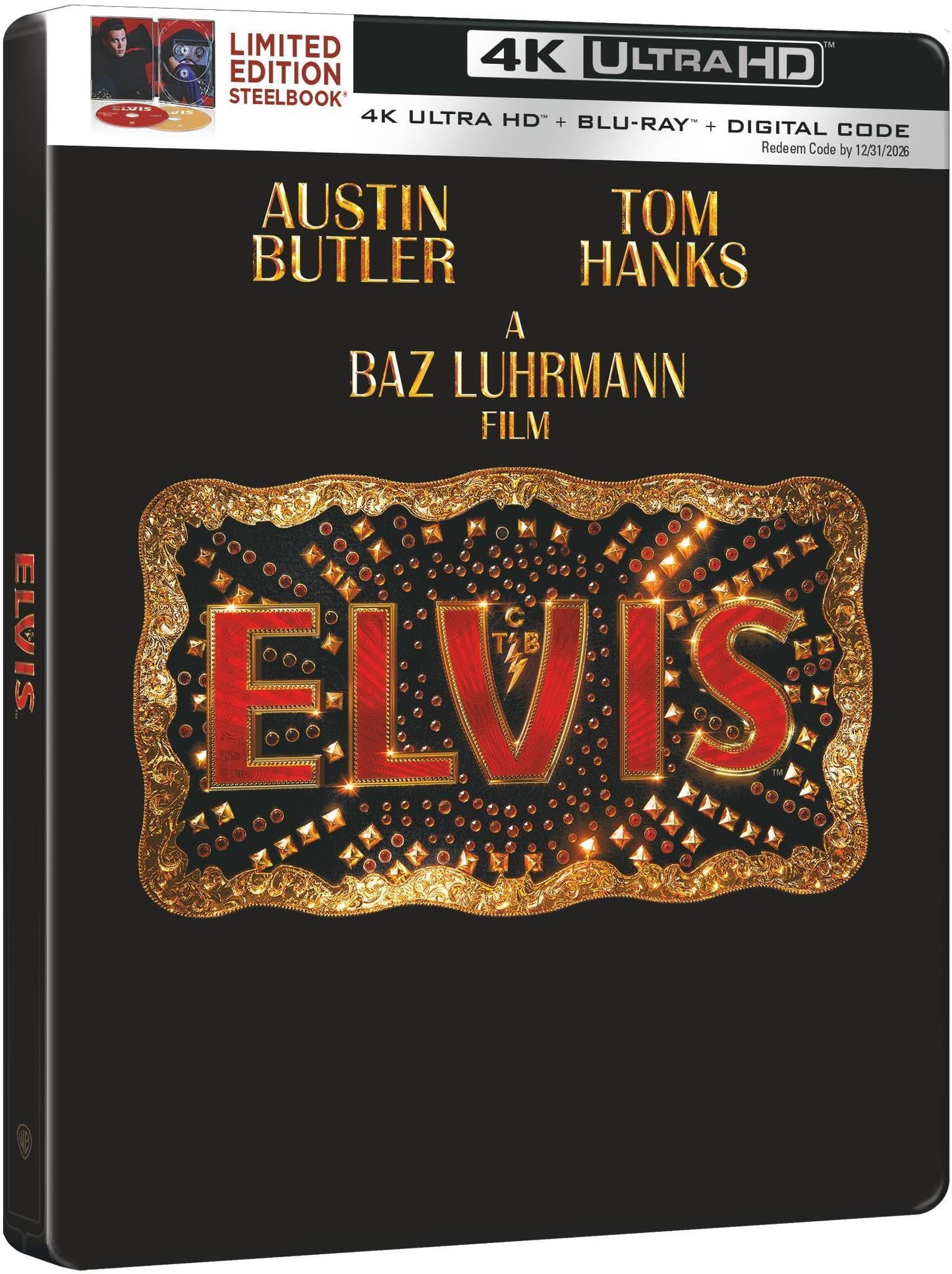 Elvis (2022) Steelbook [4K Ultra HD + Blu-ray]