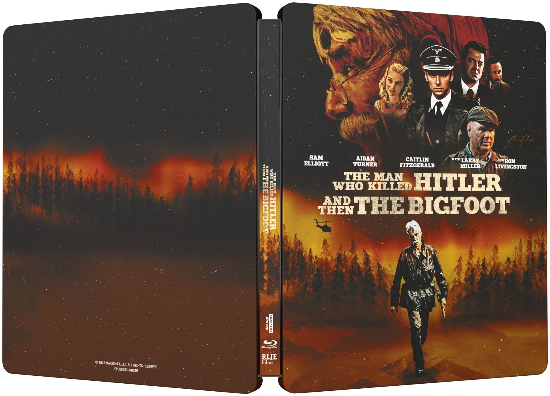 The Man Who Killed Hitler and Then the Bigfoot - Steelbook [4K Ultra HD + Blu-ray]