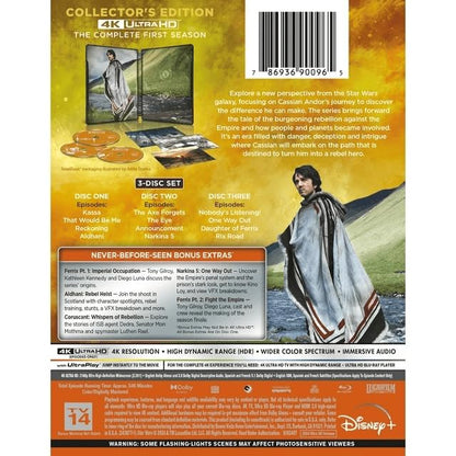 Andor: The Complete First Season Steelbook (4K Ultra HD)