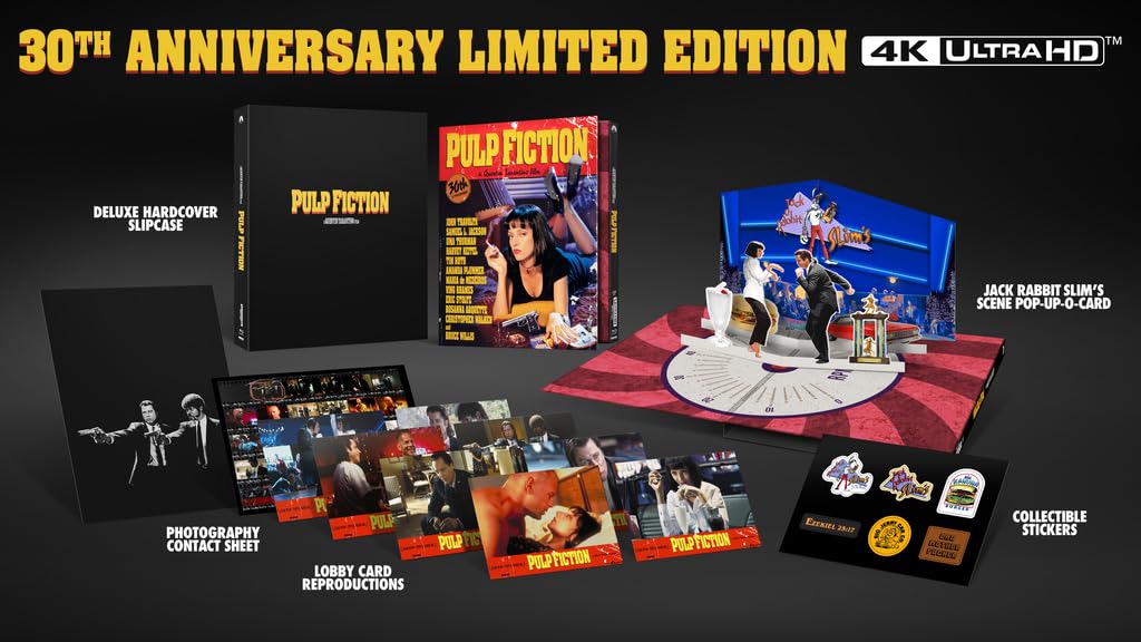 Pulp Fiction Steelbook - 30th Anniversary Boxset [4K UHD]