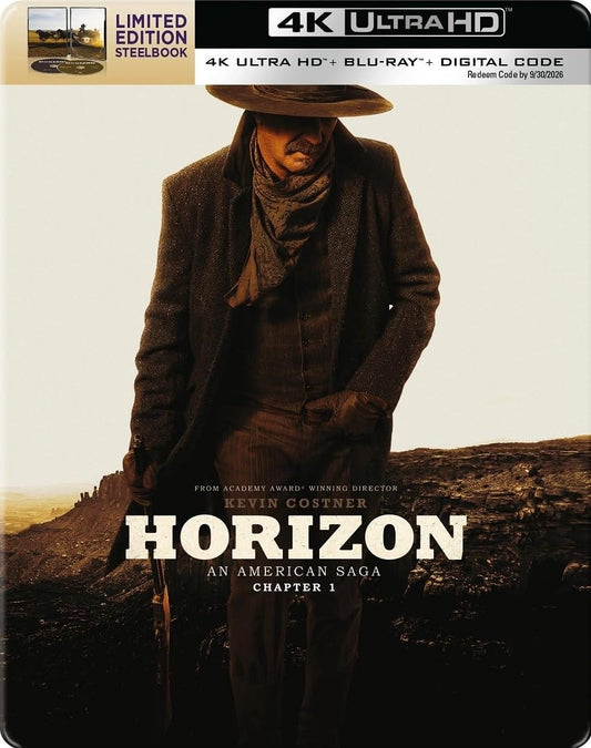 Horizon: An American Saga Chapter 1 Steelbook [4K UHD + BD + DIG)