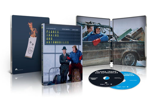 Planes, Trains and Automobiles Steelbook [4K UHD + Blu-Ray + Digital]