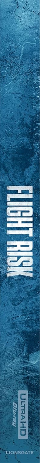 Flight Risk Blu Flight Risk Limited Edition Steelbook [4K + Blu-Ray + Digital ...
