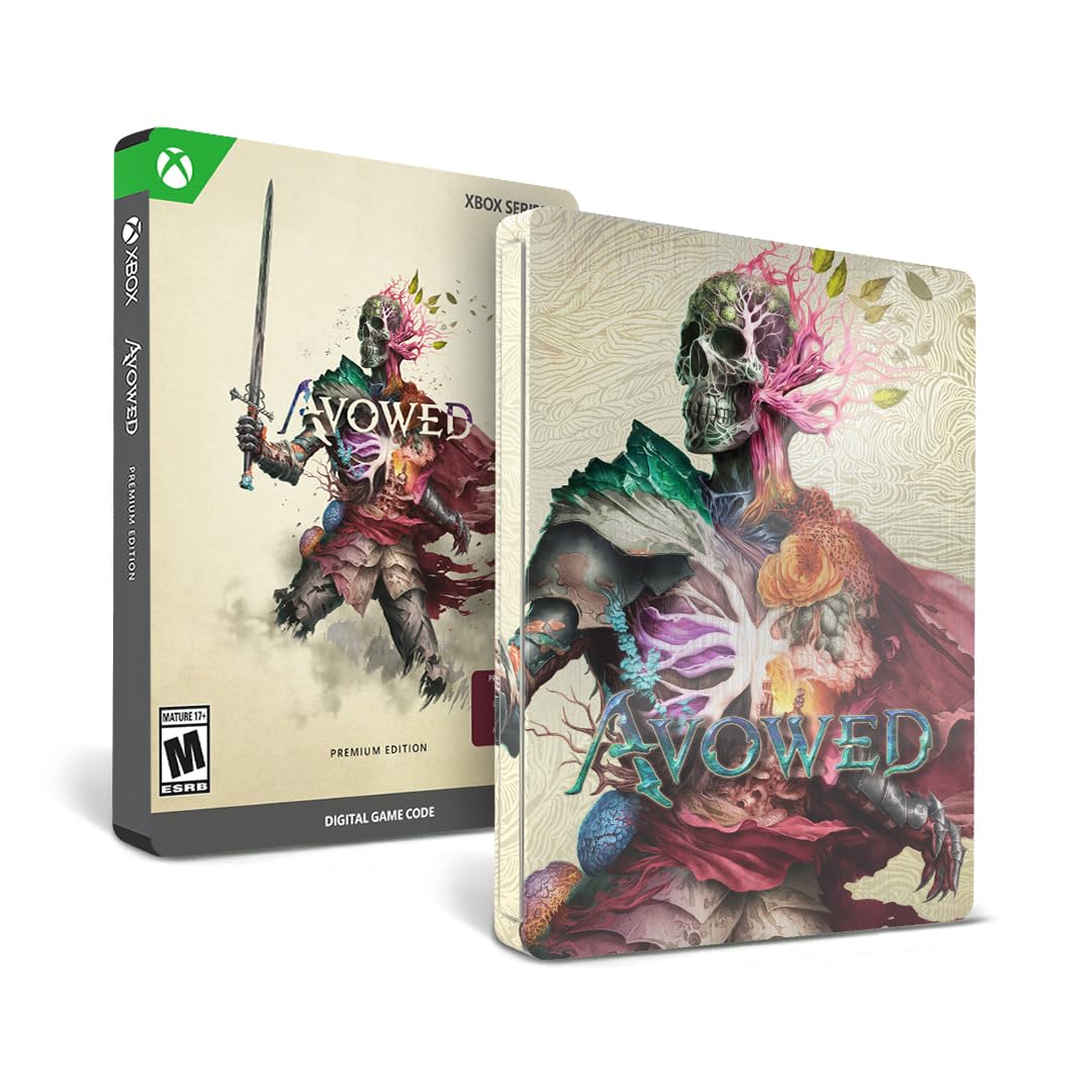 Avowed – Premium Edition SteelBook – Xbox Series X|S and Windows Digital Code (Code in Box)