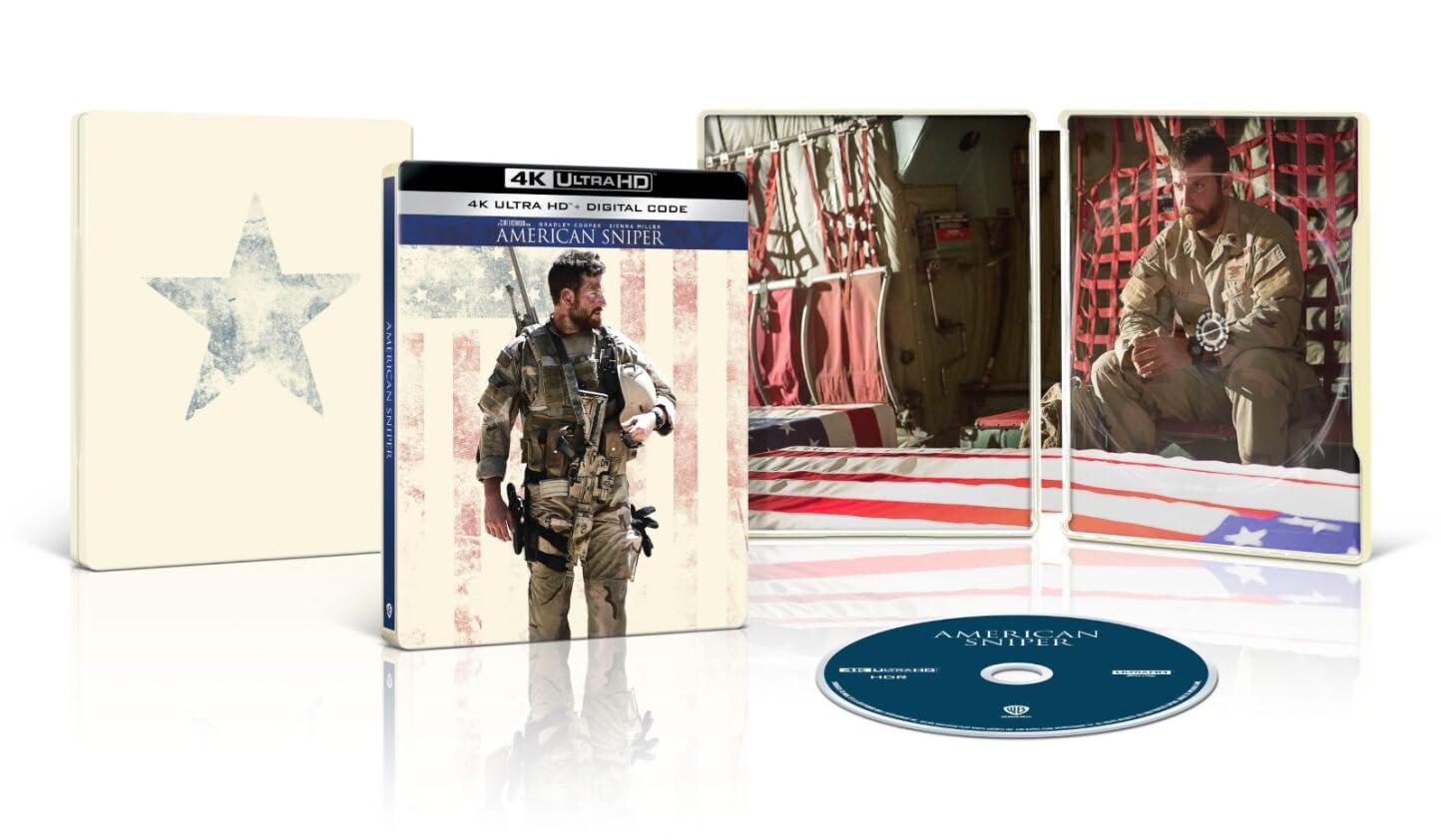 American Sniper Steelbook (4K Ultra HD + Digital)