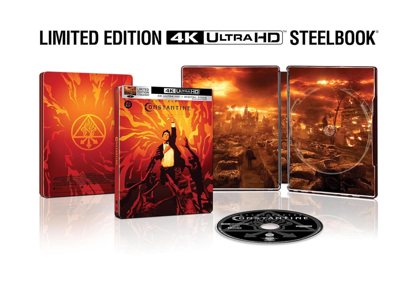 Constantine (4K Ultra Steelbook + Digital)