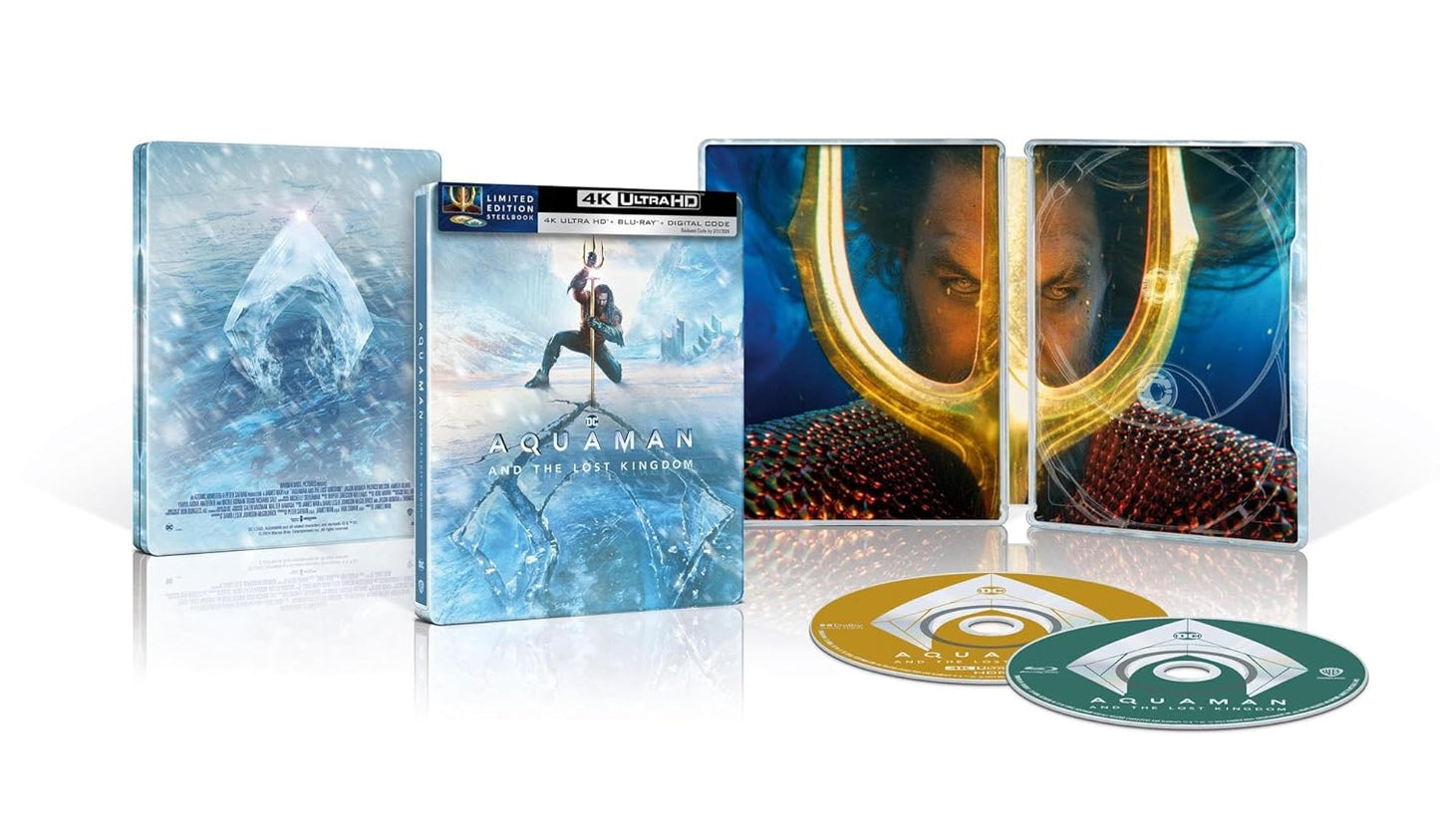 Aquaman and the Lost Kingdom (4K Ultra HD Steelbook)