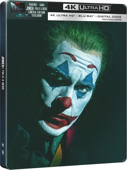 Joker: Folie A Deux (4K Ultra Steelbook + Blu-ray + Digital)