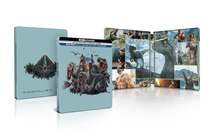 Jurassic World Trilogy - Limited Edition Steelbook [4K Ultra HD + Digital]