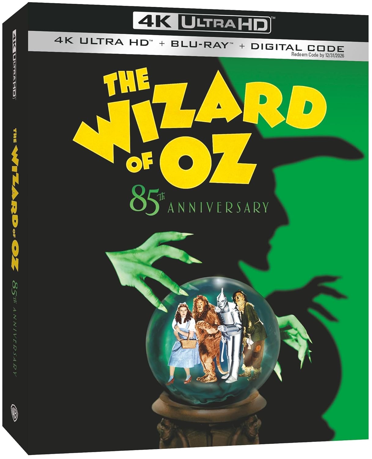 Wizard of OZ: 85th Anniversary Theater Edition Steelbook (4K UHD + BD + DIG)