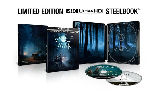 Wolf Man - Limited Edition Steelbook (4K Ultra HD + Blu-ray + Digital)