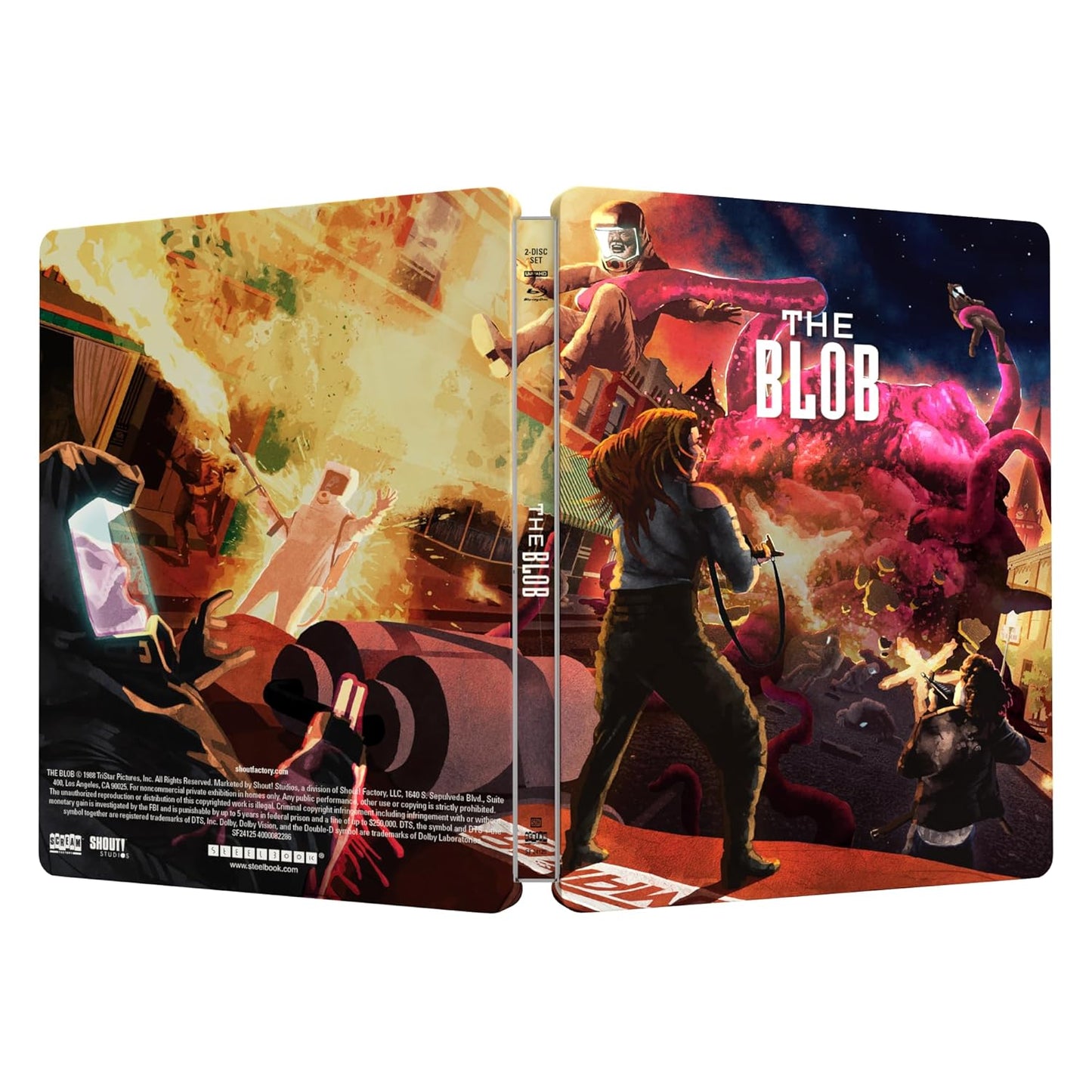The Blob - Limited Edition Steelbook [4K Ultra HD + Blu-ray] (1988)