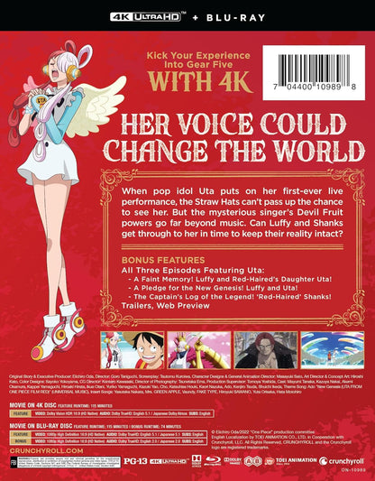 One Piece Film Red - Movie - Steelbook [4K UHD]