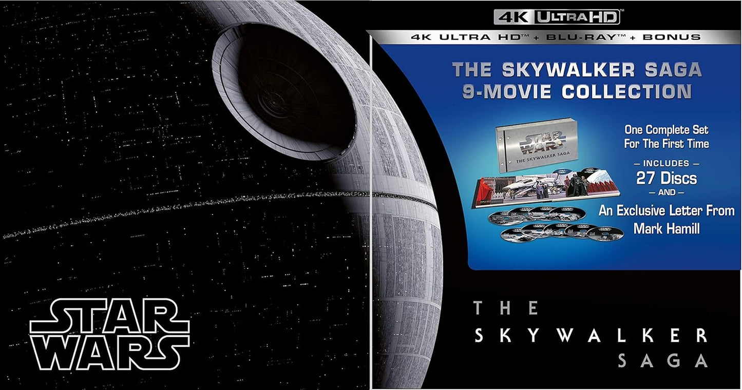 Star Wars: The Skywalker Saga - Limited Edition Complete Box Set UHD [Blu-ray] [2019] [4K UHD]