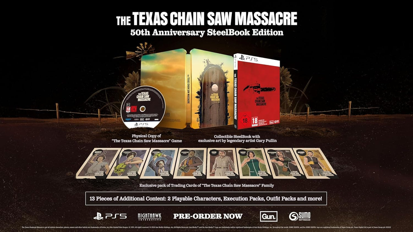 The Texas Chain Saw Massacre 50th Anniversary SteelBook Edition - PS5