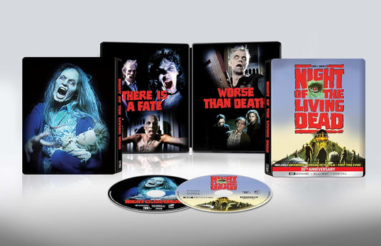 Night of the Living Dead (1990) Steelbook [4K Ultra HD + Blu-ray + Digital]