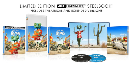 Rango Steelbook [4K UHD + Blu-ray]