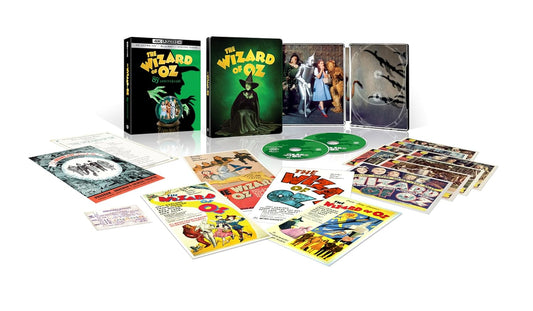 Wizard of OZ: 85th Anniversary Theater Edition Steelbook (4K UHD + BD + DIG)