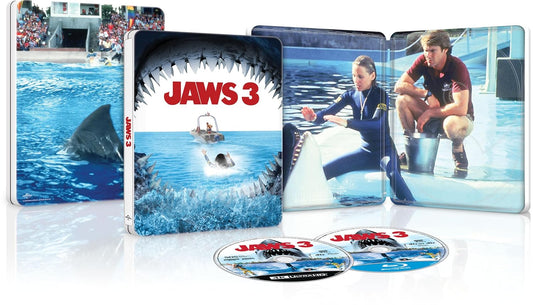 Jaws 3 - Limited Edition Steelbook [4K Ultra HD + Blu-ray + Digital]