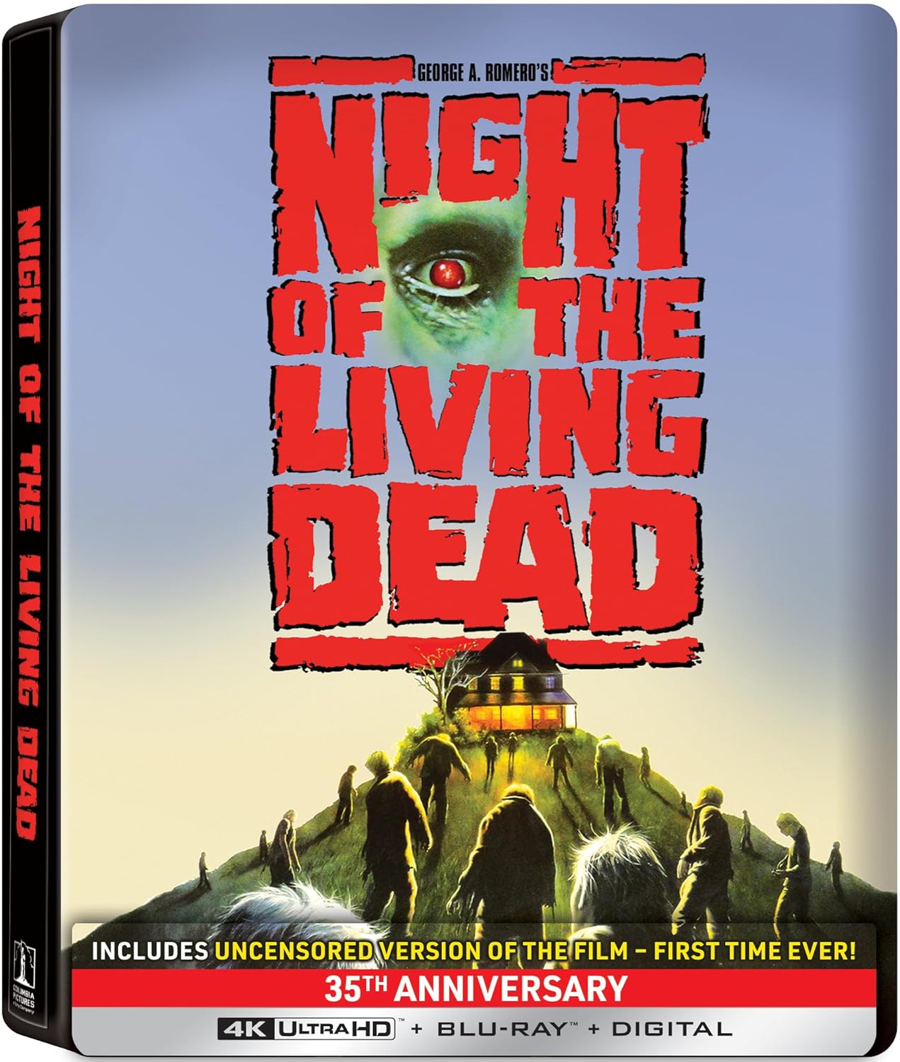 Night of the Living Dead (1990) Steelbook [4K Ultra HD + Blu-ray + Digital]