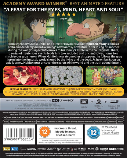 The Boy and The Heron [4K UHD + Blu-ray]