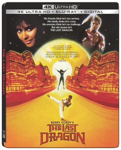 Berry Gordy’s The Last Dragon SteelBook [4K Ultra HD + Blu-ray + Digital]