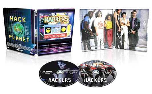 Hackers - Limited Edition Steelbook [4K Ultra HD + Blu-ray]