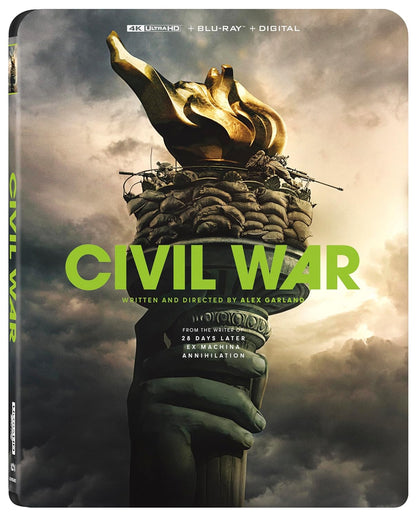 Civil War - Steelbook [4K UHD + Blu-ray + Digital]