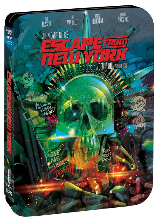Escape from New York - Limited Edition Steelbook [4K Ultra HD + Blu-ray]