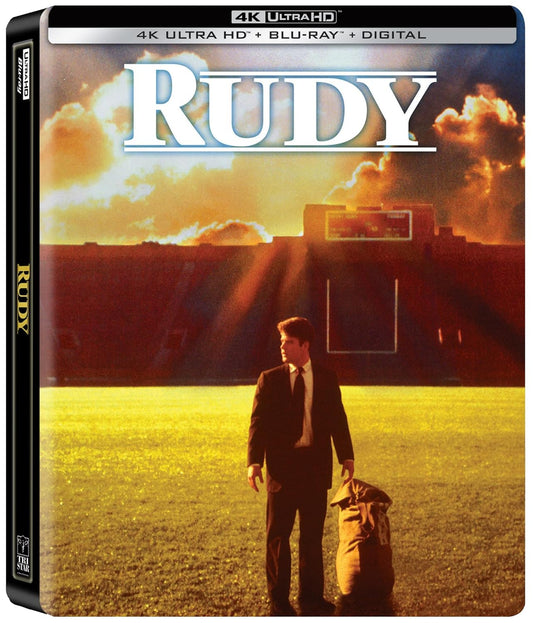 Rudy 30th Anniversary SteelBook [4K Ultra HD + Blu-ray + Digital]
