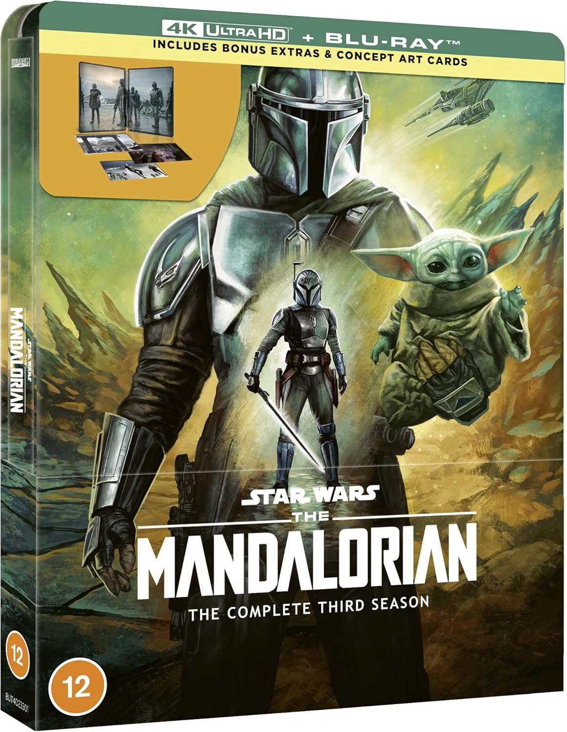 Star Wars Mandalorian Season 3 Steelbook [4K UHD]