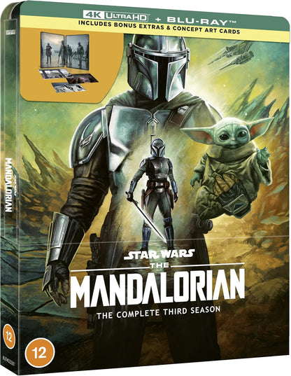 Star Wars Mandalorian Season 3 Steelbook [4K UHD]