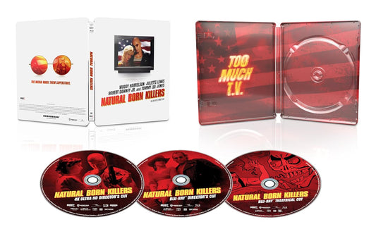 Natural Born Killers - Limited Edition Steelbook [4K Ultra HD + Blu-ray]
