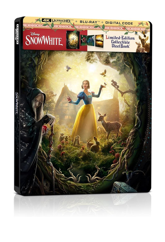 Snow White - Steelbook [4K UHD + Blu-ray + Digital]