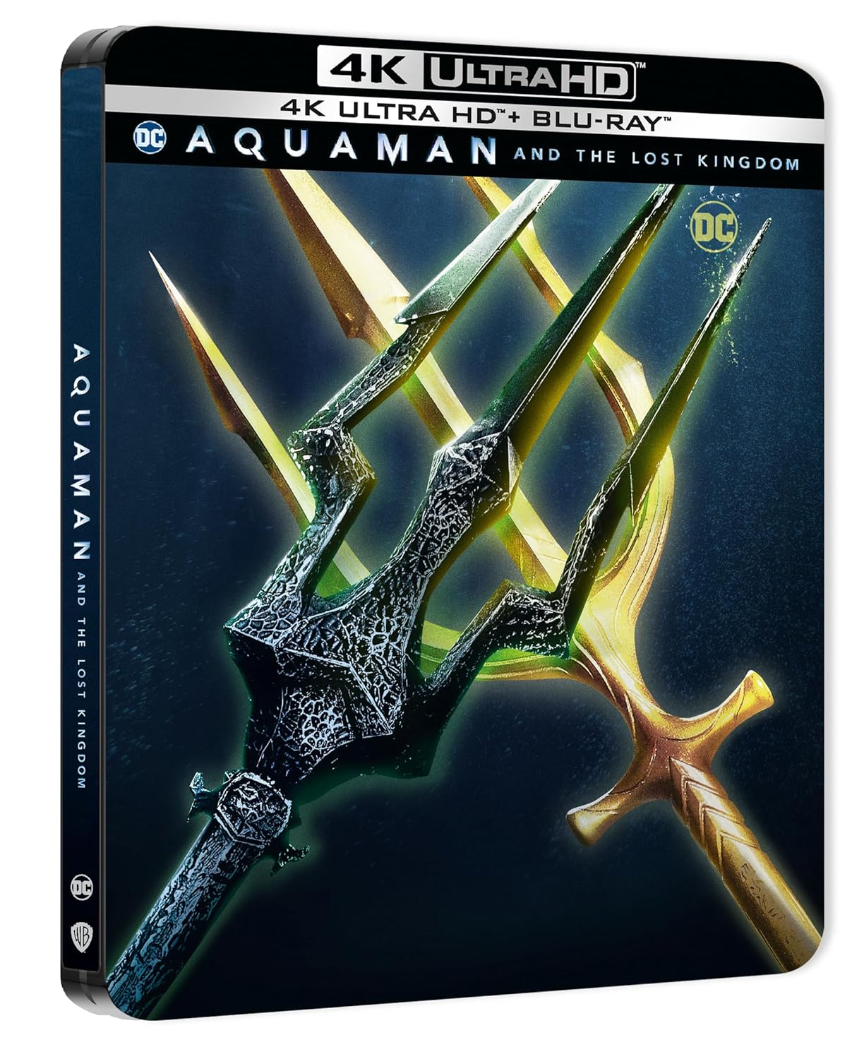 Aquaman and the Lost Kingdom Steelbook [4K Ultra HD + Blu-ray] [2023]