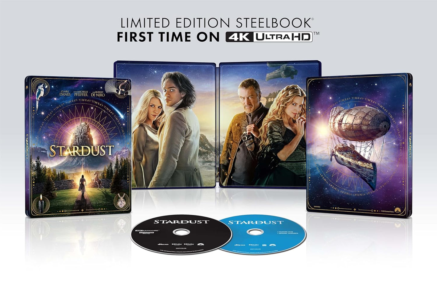 Stardust Steelbook [4K UHD + Blu-Ray + Digital]
