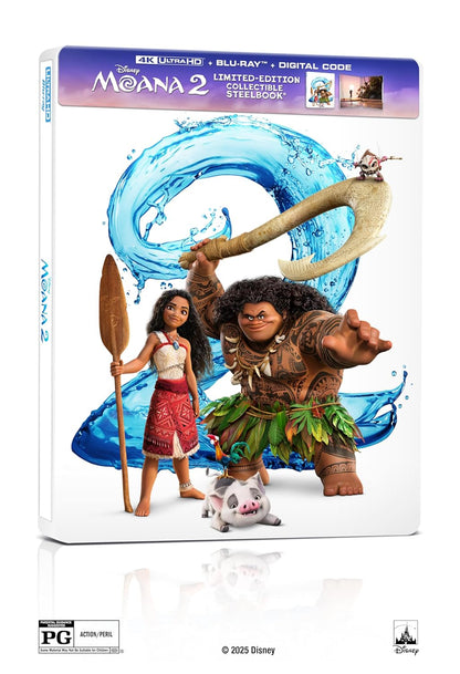 Moana 2 - 4K UHD/BD Combo + Digital + Steelbook