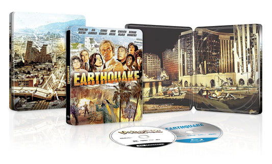 Earthquake - Limited Edition Steelbook [4K Ultra HD + Blu-ray + Digital]