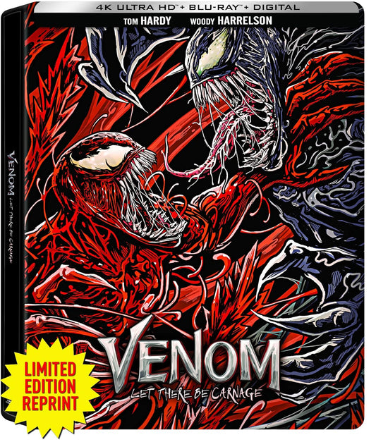 Venom: Let There Be Carnage (Limited Edition Steelbook) [4K UHD + Blu-ray + Digital]