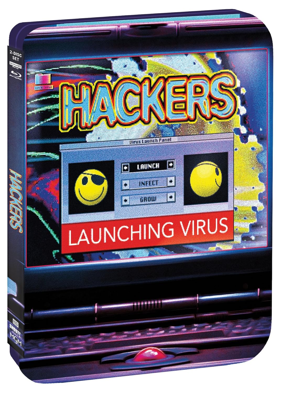 Hackers - Limited Edition Steelbook [4K Ultra HD + Blu-ray]
