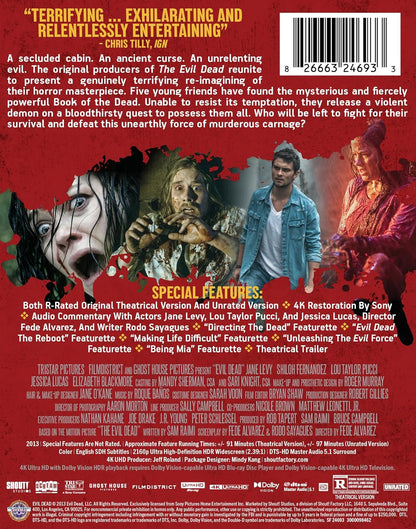 Evil Dead (2013) - Limited Edition Steelbook [4K Ultra HD]