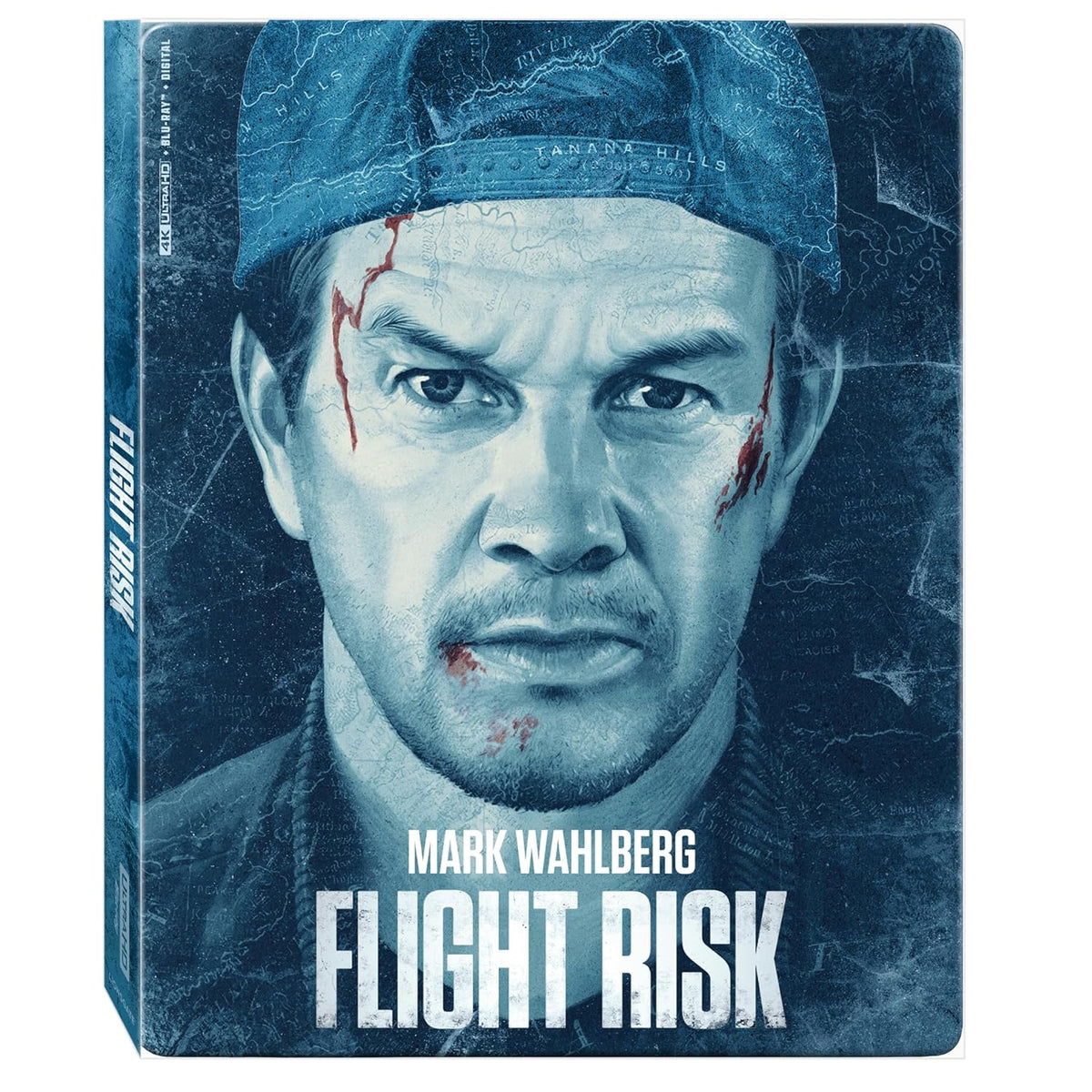 Flight Risk Blu Flight Risk Limited Edition Steelbook [4K + Blu-Ray + Digital ...