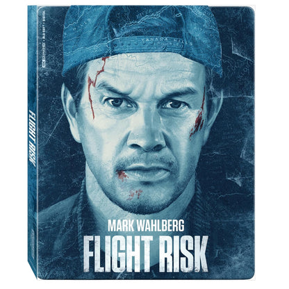 Flight Risk Limited Edition Steelbook [4K + Blu-Ray + Digital]