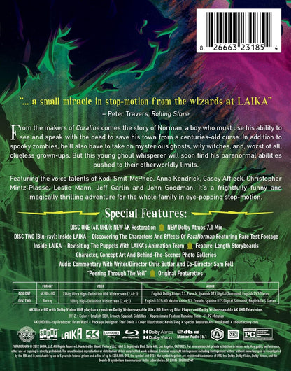 ParaNorman - Limited Edition Steelbook [4K Ultra HD + Blu-ray]