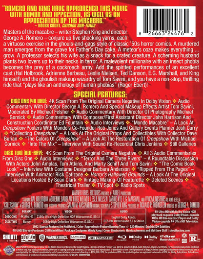 Creepshow (1982) - Limited Edition Steelbook [4K Ultra HD + Blu-ray]