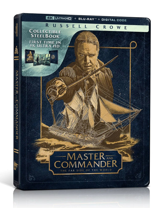 Master and Commander: The Far Side of the World - Limited Edition Steelbook (4K UHD + Blu-ray + Digital)