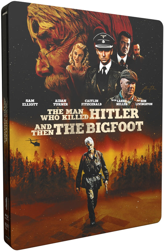 The Man Who Killed Hitler and Then the Bigfoot - Steelbook [4K Ultra HD + Blu-ray]